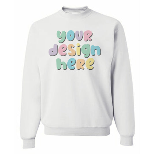 Custom Basic Crewneck Sweatshirt