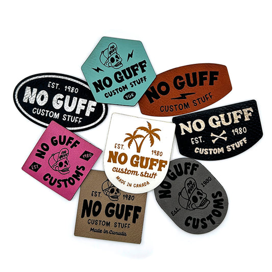 No Guff Faux Leather Patch