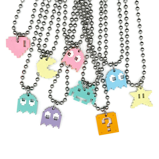 Classic Arcade Game Necklace
